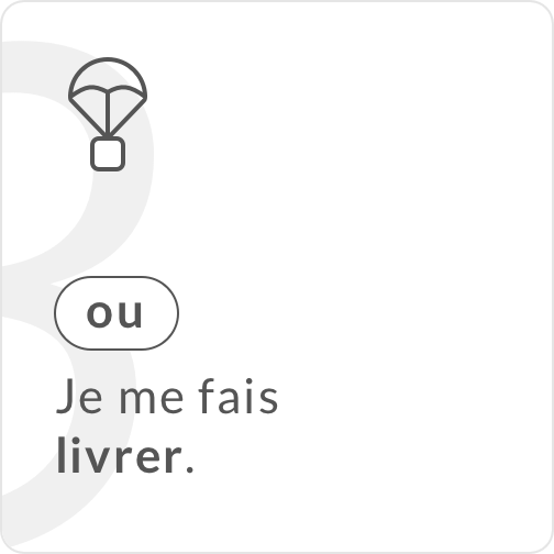 I have it delivered.